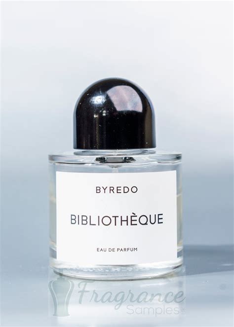 byredo bibliotheque sample.